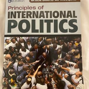 Principles of International Politics paperback 5th edition by Bueno de Mesquita